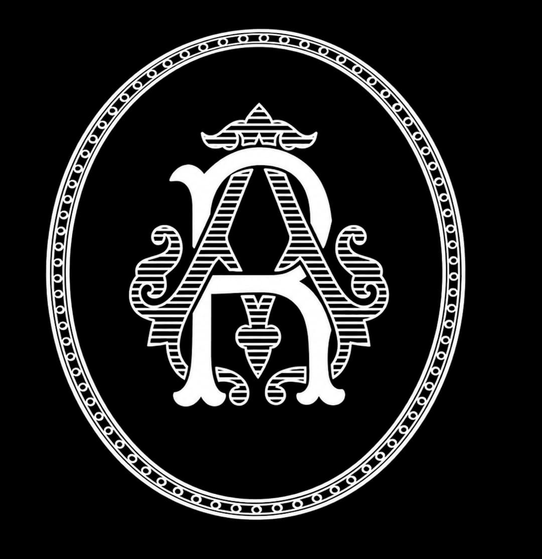 Rene and Arthur monogram